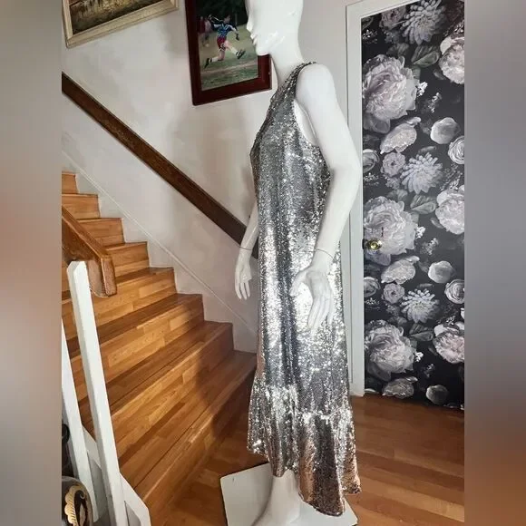 New Anthropologie x MAEVEOne-shoulder Sequin Dress$230.00